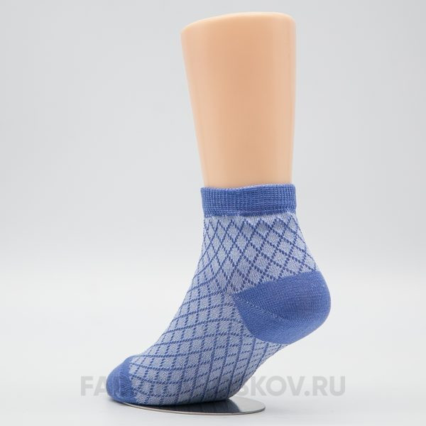 Детские носки в ромбик Детские носки в ромбик