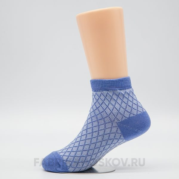 Детские носки в ромбик Детские носки в ромбик