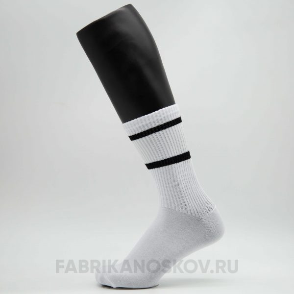 Мужские носки с полосками со спортивной резинкой для сублимации