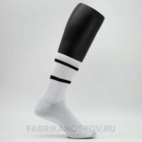 Мужские носки с полосками со спортивной резинкой для сублимации
