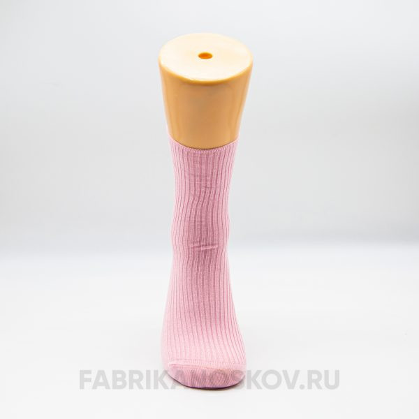 Женские носки с мягкой резинкой в рубчик