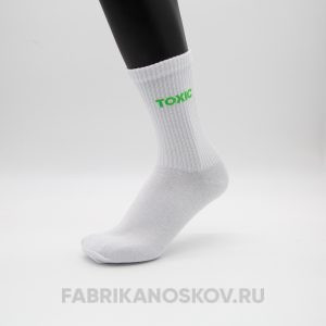Носки с надписью TOXIC